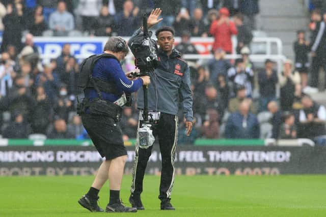 Newcastle United welcomed back Joe Willock last week in a deal in excess of £20million. (Photo by LINDSEY PARNABY/AFP via Getty Images)
