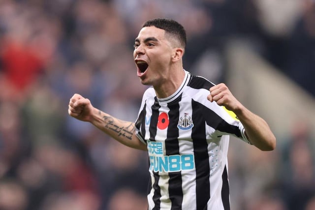 Back in summer, it wouldn’t have been a major shock to see Almiron leave Tyneside. However, the Paraguayan has transformed himself and his career at St James’s Park with a stunning run of form and is now one of Eddie Howe’s key players.