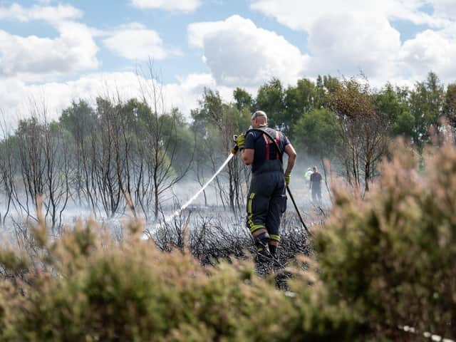 Big rise in summer fire calls.