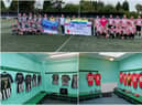 The fourth annual Geordies V Mackems Bradley Lowery Trophy football match was held to raise funds for the Bradley Lowery Foundation.