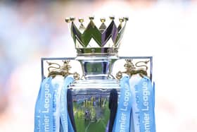 The Premier League trophy was won by Manchester City last season