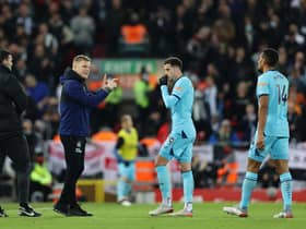 Mark Lawrenson is not predicting a good afternoon for Eddie Howe's side against Manchester City tomorrow (Photo by Clive Brunskill/Getty Images)