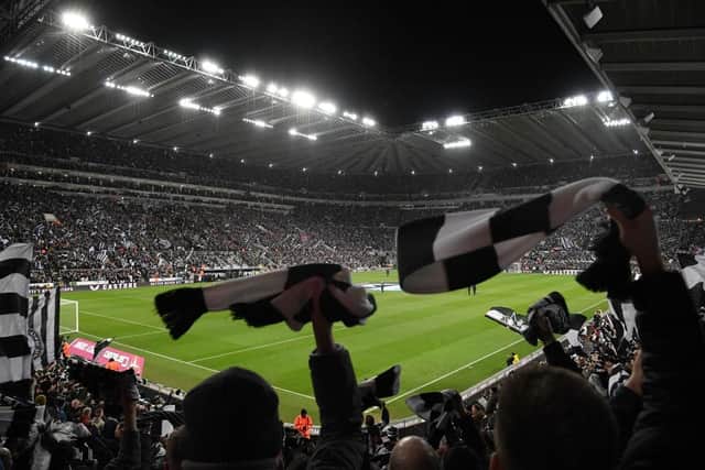 Newcastle United fans have taken to social media to react to the latest news surrounding St James's Park (Photo by Stu Forster/Getty Images)