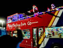 The Go North East Santa bus
