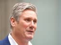 Labour leader Sir Keir Starmer makes a statement outside Labour Party headquarters in London, following the announcement that he is to be investigated by police amid allegations he broke lockdown rules last year, after receipt of "significant new information". Picture date: Friday May 6, 2022. PA Photo. See PA story POLITICS Starmer. Photo credit should read: Kirsty O'Connor/PA Wire