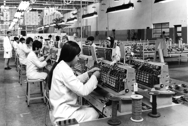 Were you pictured at work in this November 1969 scene?