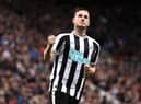 Newcastle United striker Chris Wood.