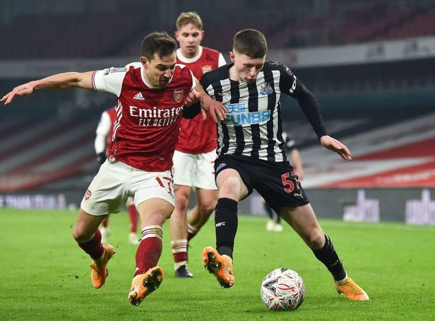 Is Elliot Anderson set for major role in the Newcastle United first-team this season? (Photo by GLYN KIRK/AFP via Getty Images)