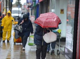 A weather warning has been issued for heavy rain and potential flooding in South Shields.