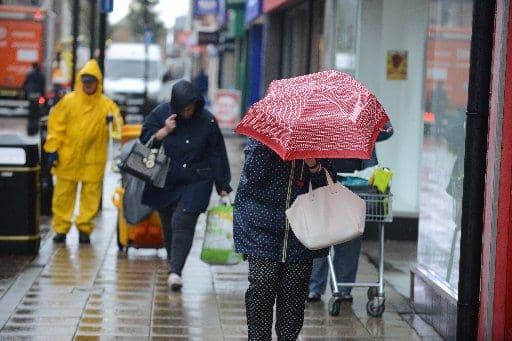 A weather warning has been issued for heavy rain and potential flooding in South Shields.
