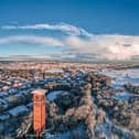 A crisp and cold day over South Tyneside.