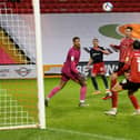 Jack Diamond scores a superb goal at Sincil Bank