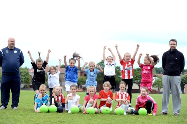 Harton and Westoe Juniors FC started their own girls football team  7 years ago but who do you recognise from the squad.