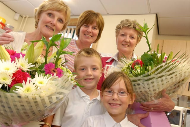 Biddick Hall Infant School teachers Sue Liddle and Jennifer Sim were pictured on their retirement in 2009.