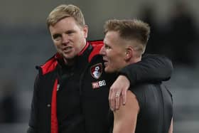 Newcastle United head coach Eddie Howe. (Photo by Ian MacNicol/Getty Images)