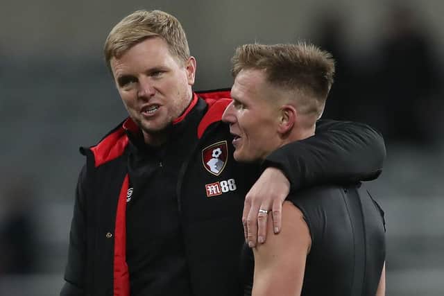 Newcastle United head coach Eddie Howe. (Photo by Ian MacNicol/Getty Images)