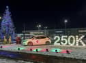 Nissan is celebrating building its 250,000th Leaf in Sunderland