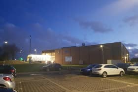 The count for the South Tyneside local elections is taking place at Temple Park leisure centre.