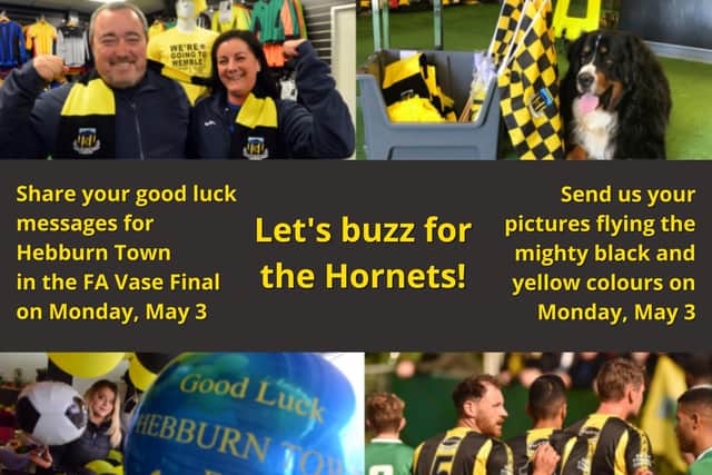 Show your support for Hebburn Town!