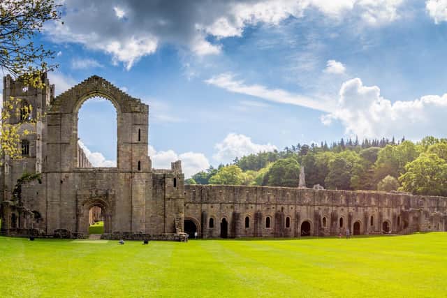 Fountains Abbey.
