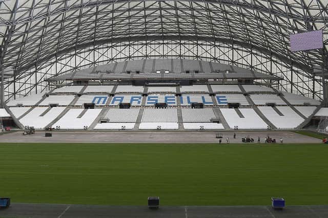 Olympique Marseille's Stade Velodrome.