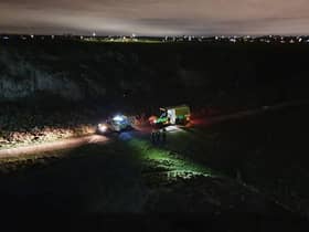 Emergency Services have been dealing with a welfare incident on the cliffs at South Shields. 

Pic credit: Sunderland Coastguard Rescue Team