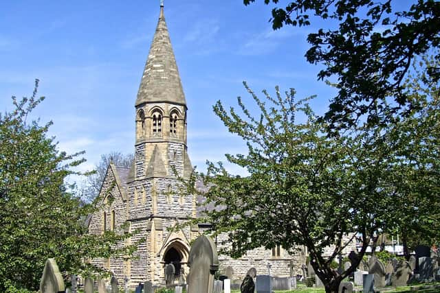 St Peter's Church in Harton Village.