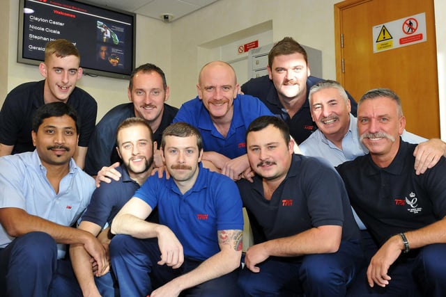 Movember moustaches aplenty at TRW in 2012. Were you pictured?