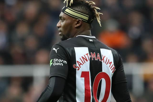 Allan Saint-Maximin.