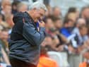 Newcastle United head coach Steve Bruce. (Photo by LINDSEY PARNABY/AFP via Getty Images)