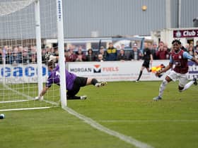 Bali Mumba scores for South Shields.