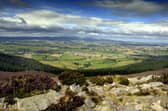 Cheviot view from Simonside
