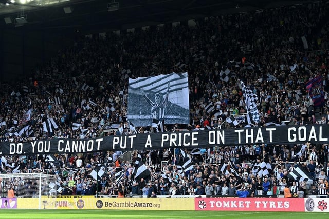 Newcastle United supporters had an average fan happiness score of 4.70 last season.