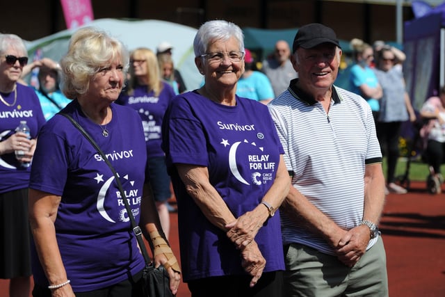 Cancer Research Relay for Life at Monkton Stadium, Jarrow.