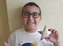 Mikail Hassan who was diagnosed with Hodgkin lymphoma and who is the face of the Cancer Research UK for Children & Young People Star Award, this year.