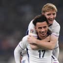 Call on us: England's Curtis Jones (left) and Anthony Gordon impressed in England's Nations League win over Greece (Picture: Bradley Collyer/PA Wire)