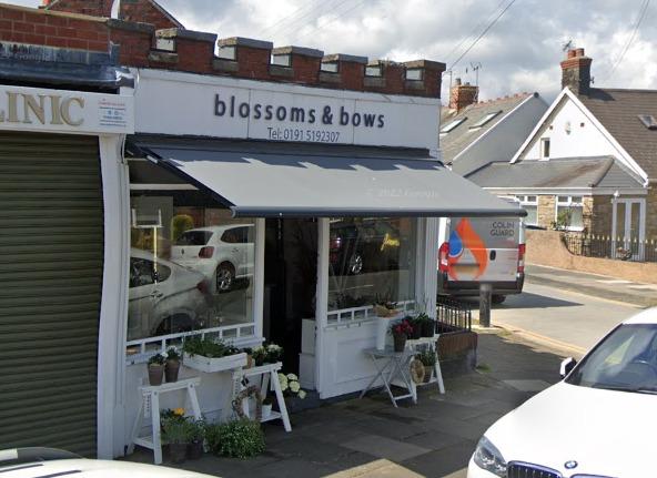 Blossoms & Bows on Langholm Road in East Boldon has a five star rating from 15 reviews.