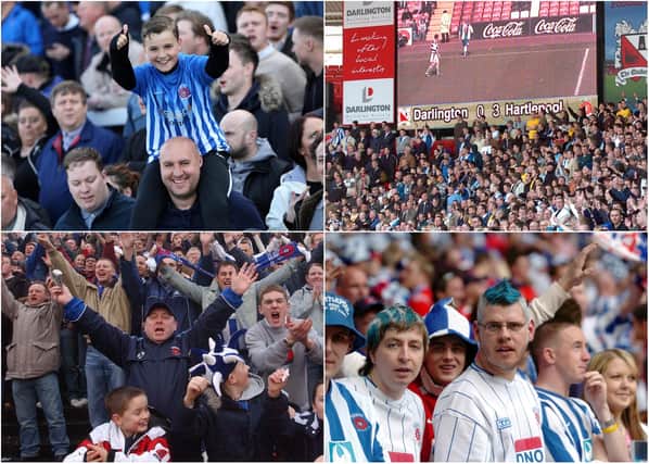 Fingers crossed Hartlepool United fans can return to the terraces to watch the team soon.