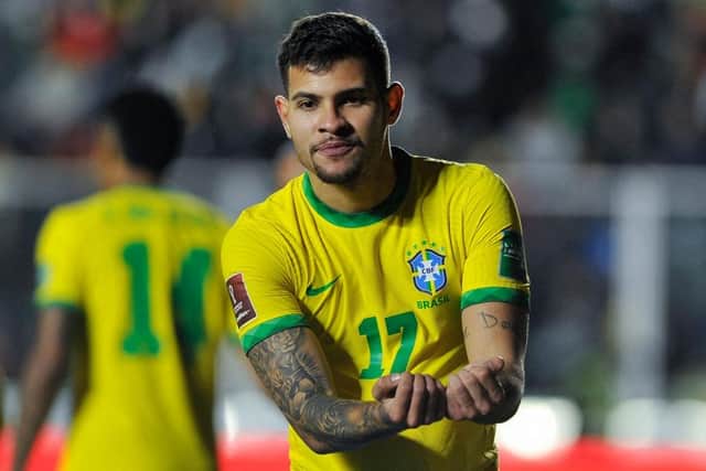 Bruno Guimaraes will represent Brazil at the World Cup (Photo by JORGE BERNAL / AFP) (Photo by JORGE BERNAL/AFP via Getty Images)
