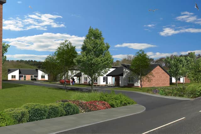 CGI impressions of how the proposed extra care facility could look.