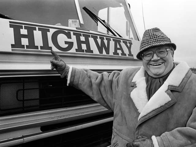 Harry Secombe who was in big demand in South Shields.