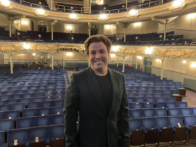 Joe McElderry at the Tyne Theatre and Opera House.