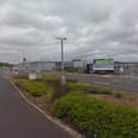 Teesside International Airport had been due to host a series of concerts. Image copyright Google Maps.