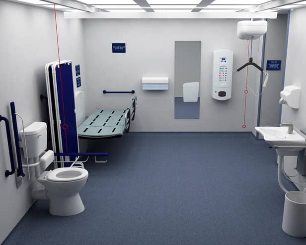 A file image of a Changing Places toilet.