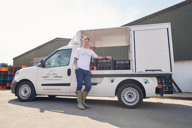 Simon Mellin, CEO and Founder at Modern Milkman (photo: Rob Evans)