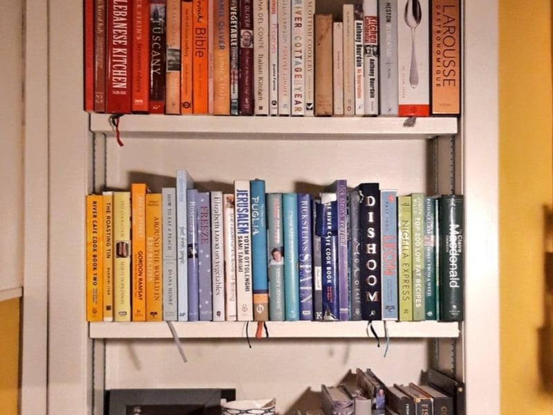 Eva's books include Dishoom by Shamil Thakrar, Nigella Express and the Claire Macdonald Cookbook.