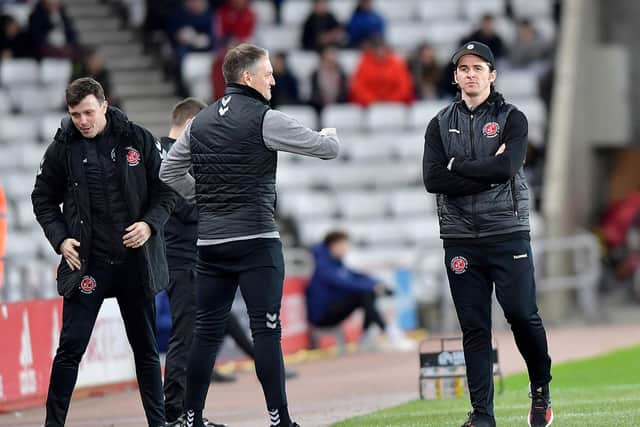 Fleetwood Town boss Joey Barton