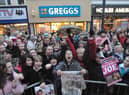 More of the fans who turned out to greet Joe. Are you pictured?