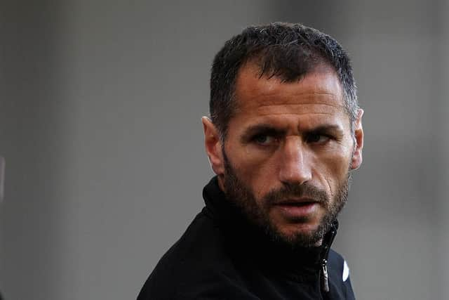 Shefki Kuqi during his time at Newcastle United.