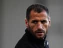 Shefki Kuqi during his time at Newcastle United.